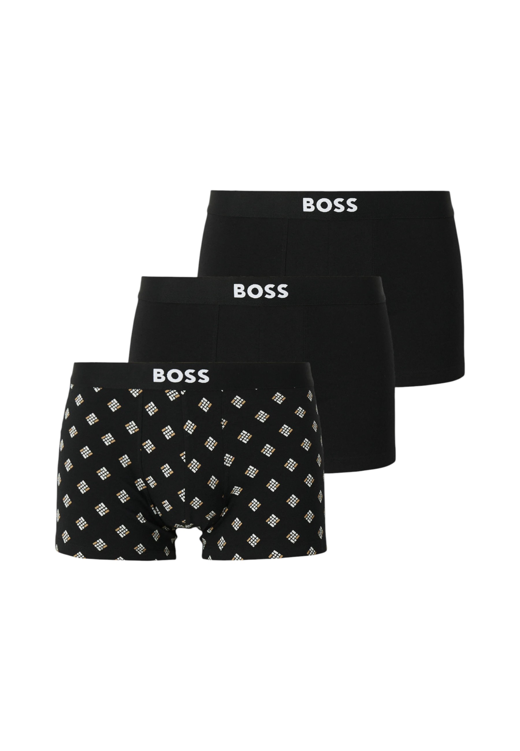 3er Pack Herren Boxershorts Boss Schwarz - Bild 8 von 13