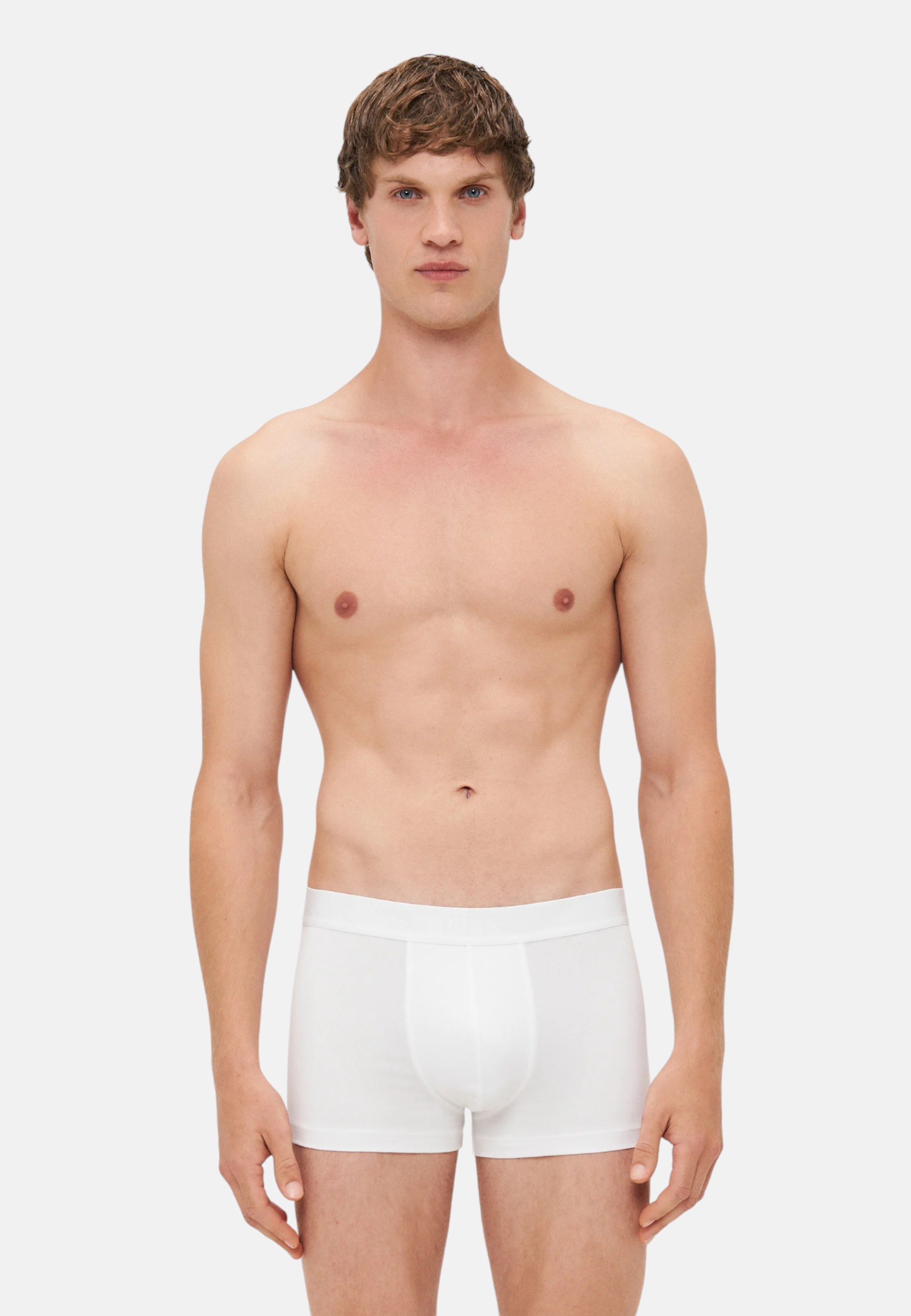 3er Pack Boxershorts Herren Boss Open weiß - Bild 7 von 10