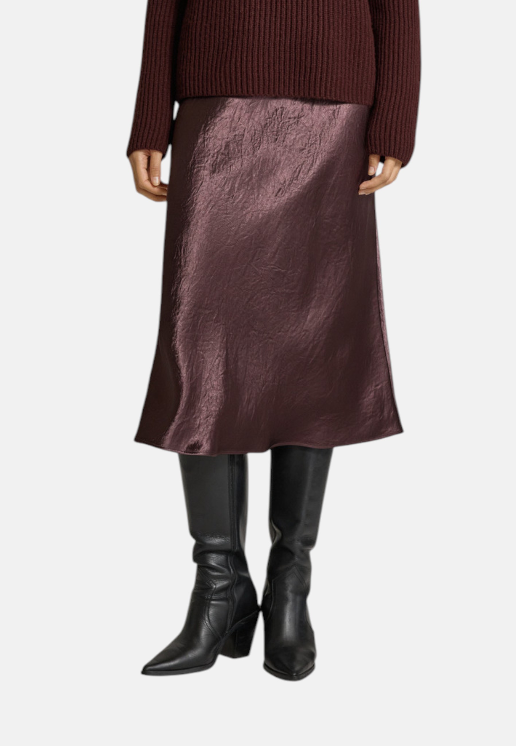 Damen Rock Max Mara Bordeaux - Bild 9 von 10