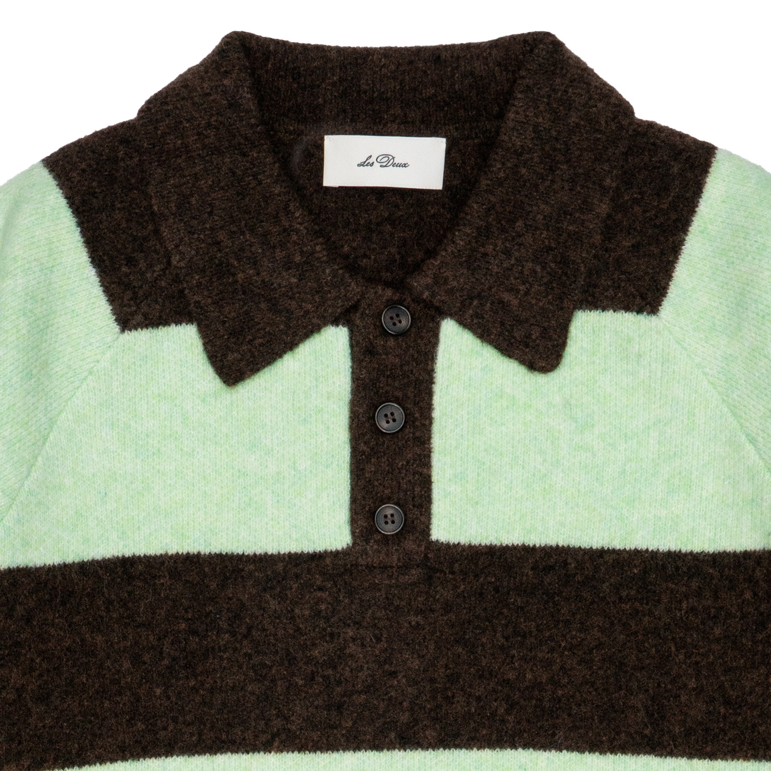 Polo Uomo Les Deux Striped Melange Knitted 