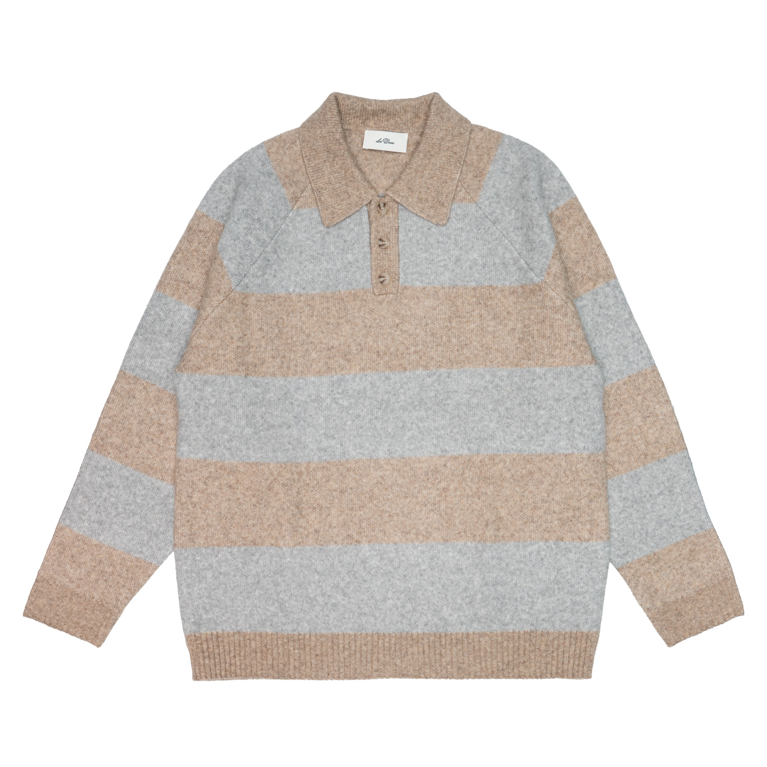 Polo Uomo Les Deux Striped Melange Knitted 