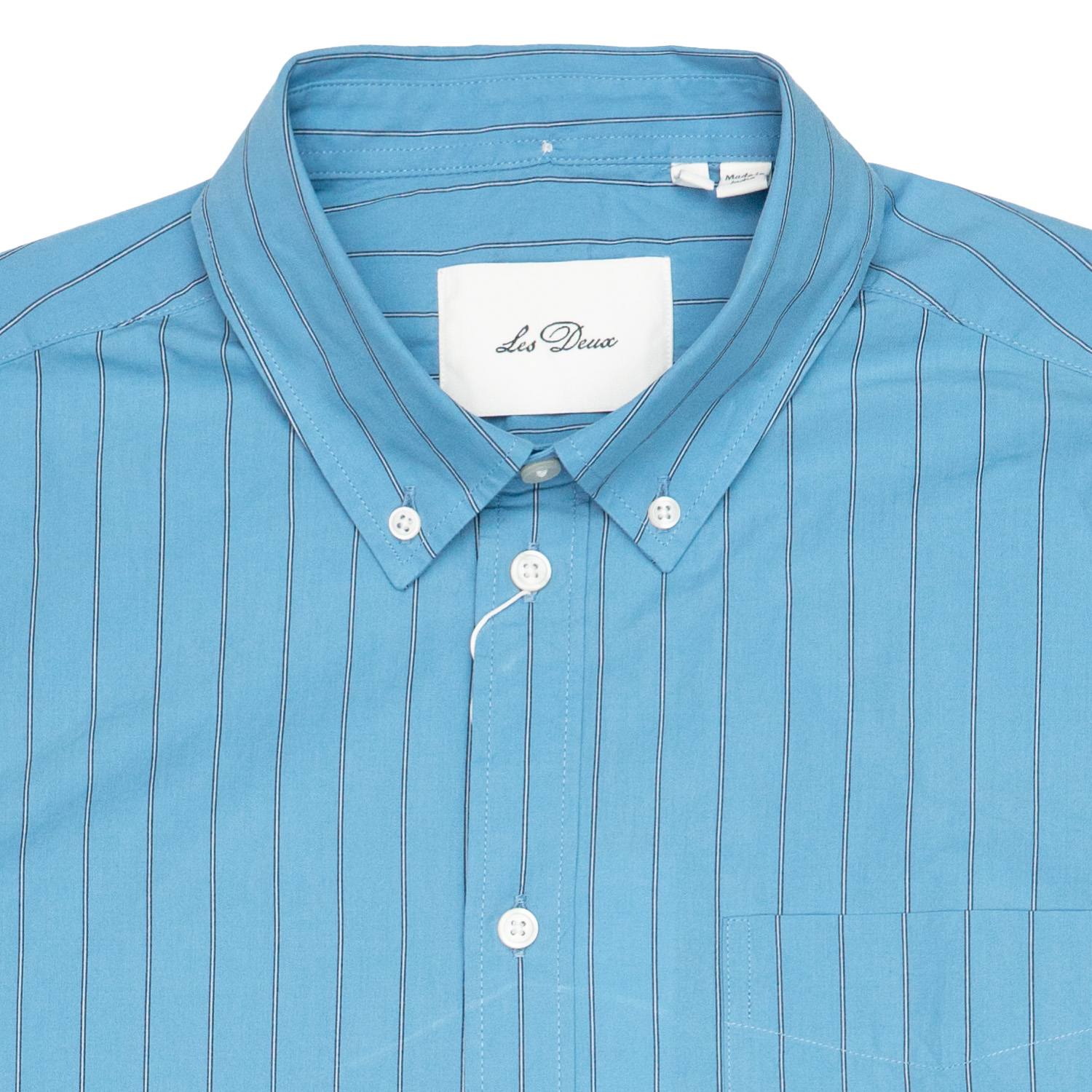 Camicia Uomo Les Deux Stripe Poplin 