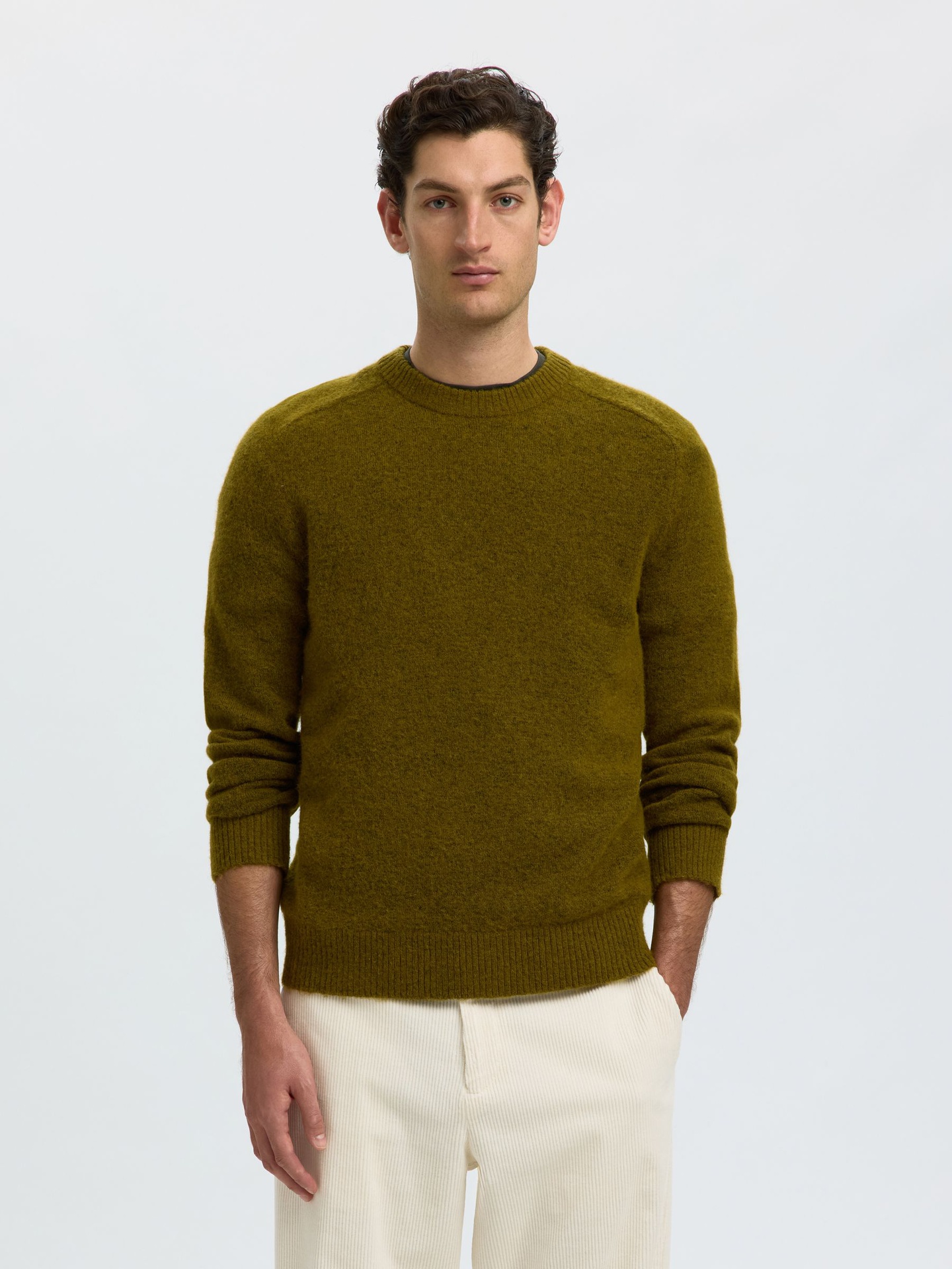 Chandails pour hommes Selected cou d'équipage