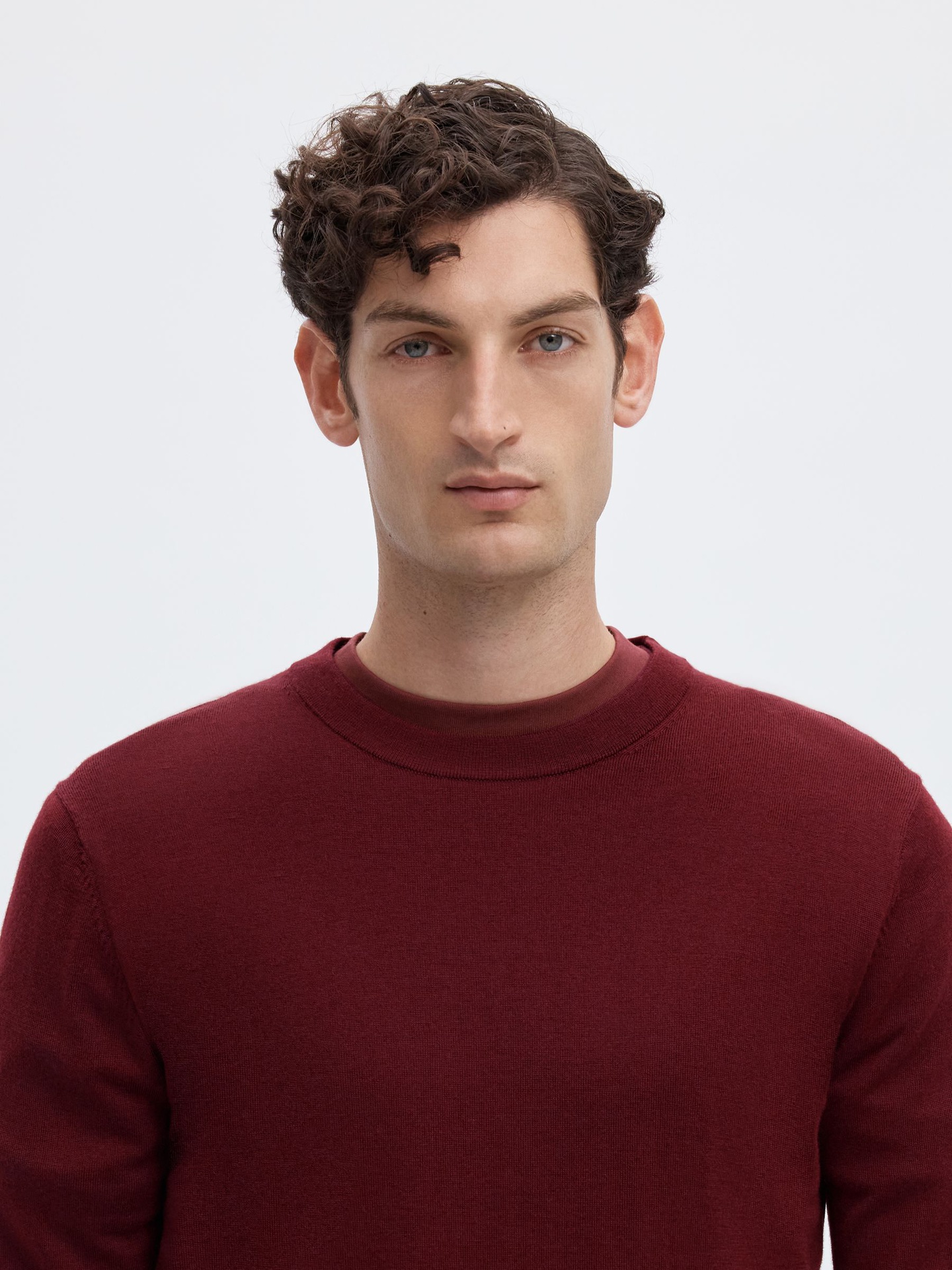 Maglia Uomo Selected TRAY LS KNIT REG MERINO 