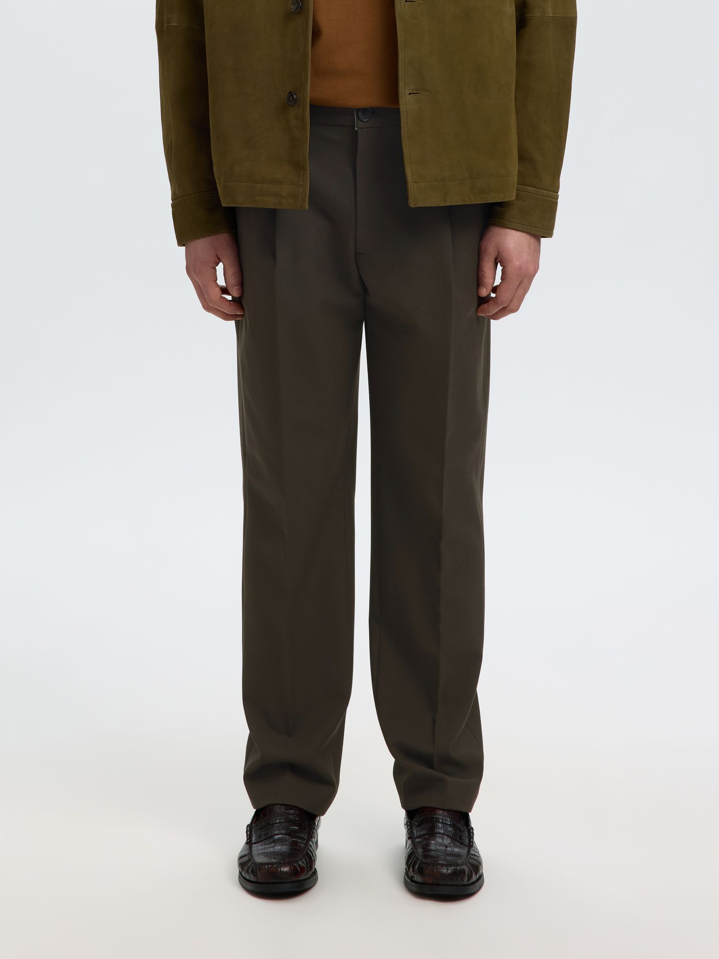 Mannenbroek Selected losse vinn flex