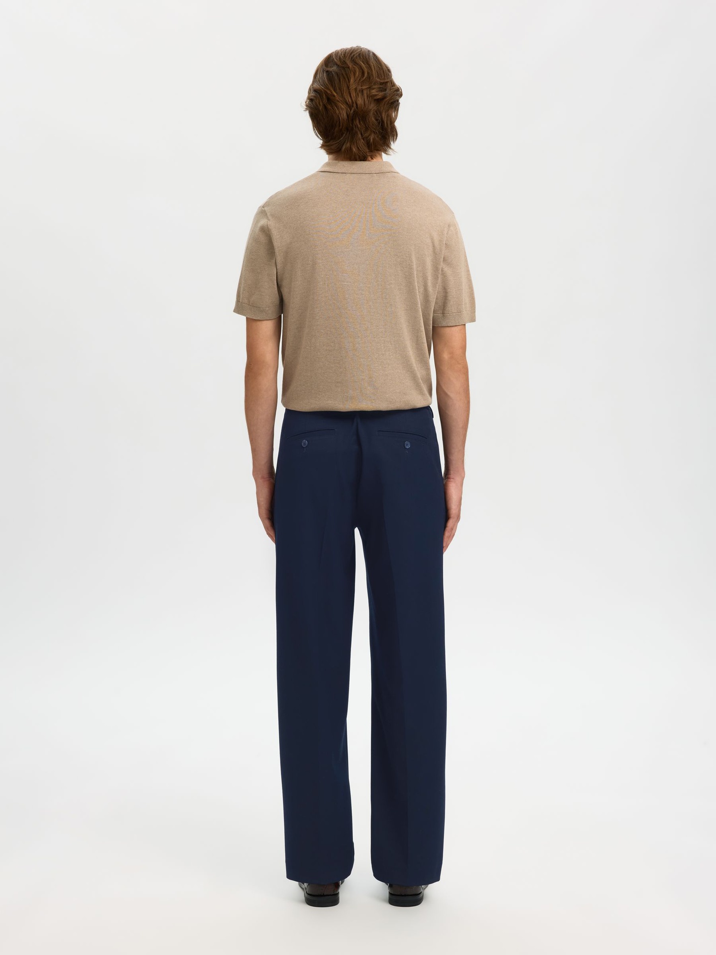 Pantalon pour hommes Selected flex des nageoires lâches