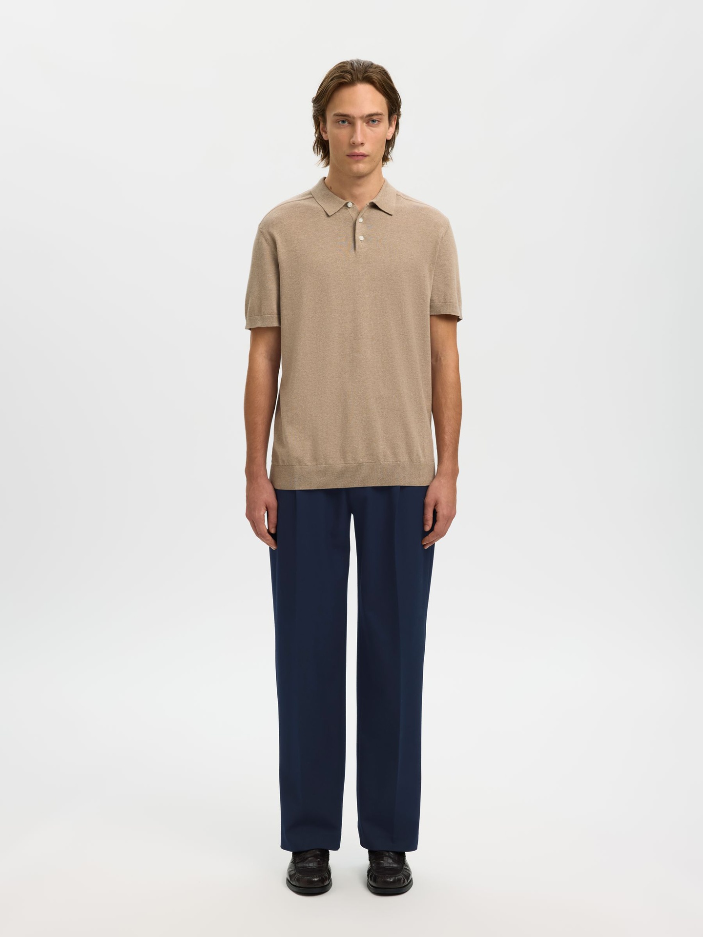 Pantalon pour hommes Selected flex des nageoires lâches