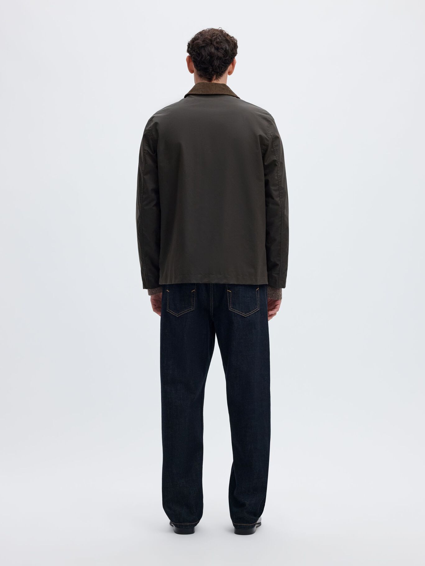 Hommes Selected Coton ciré