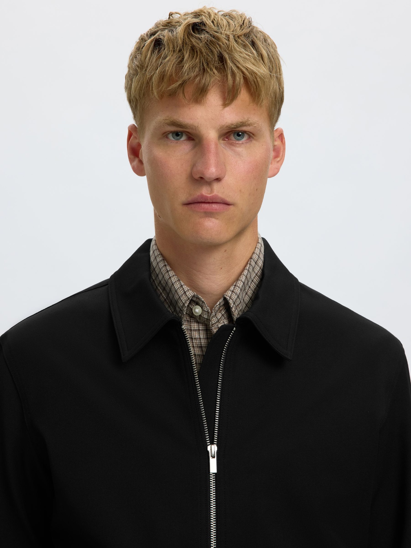 Overshirt Uomo Selected REGULAR FINN ZIP 