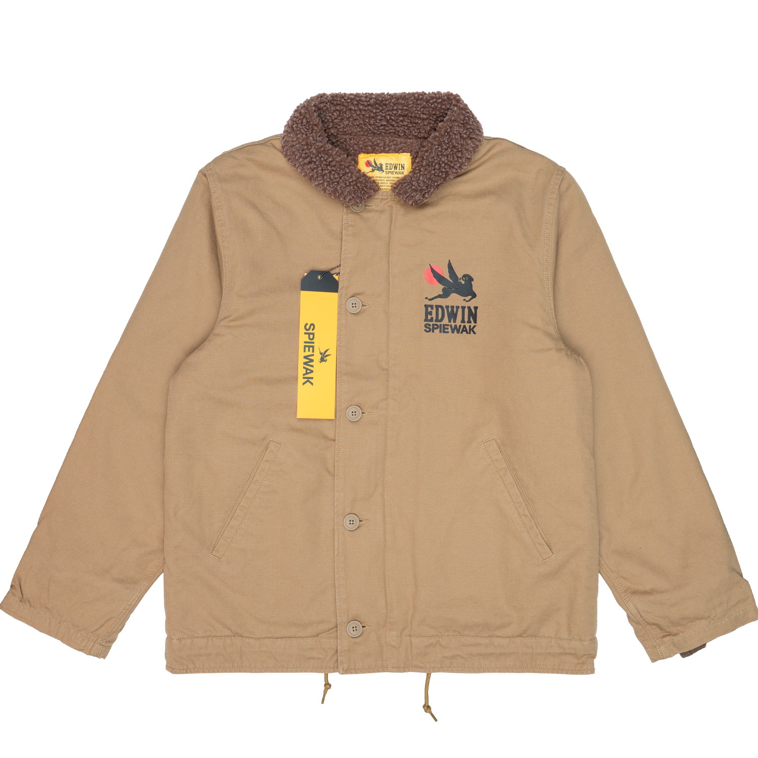 Jacket Uomo Edwin DECK KHAKI 