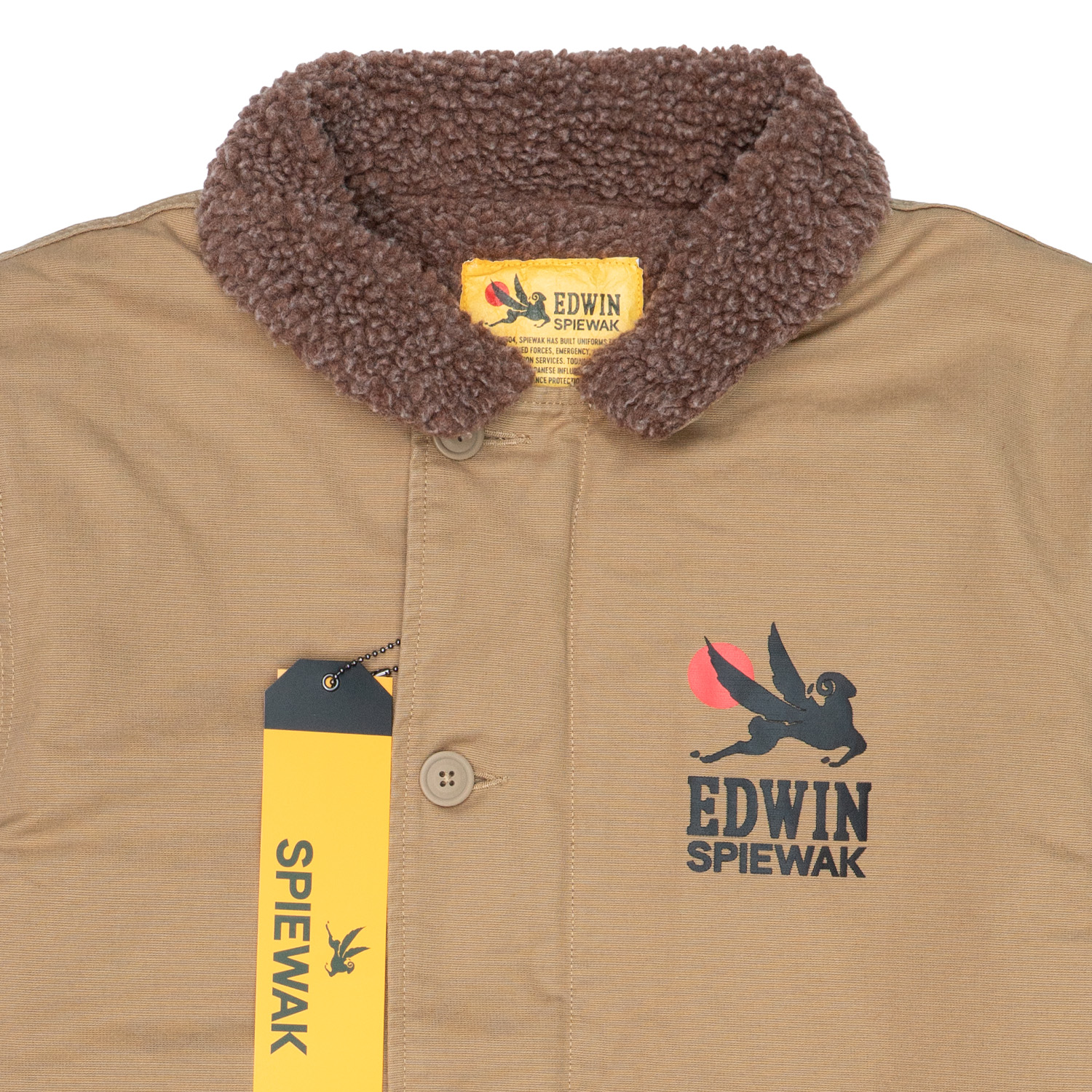 Jacket Uomo Edwin DECK KHAKI 