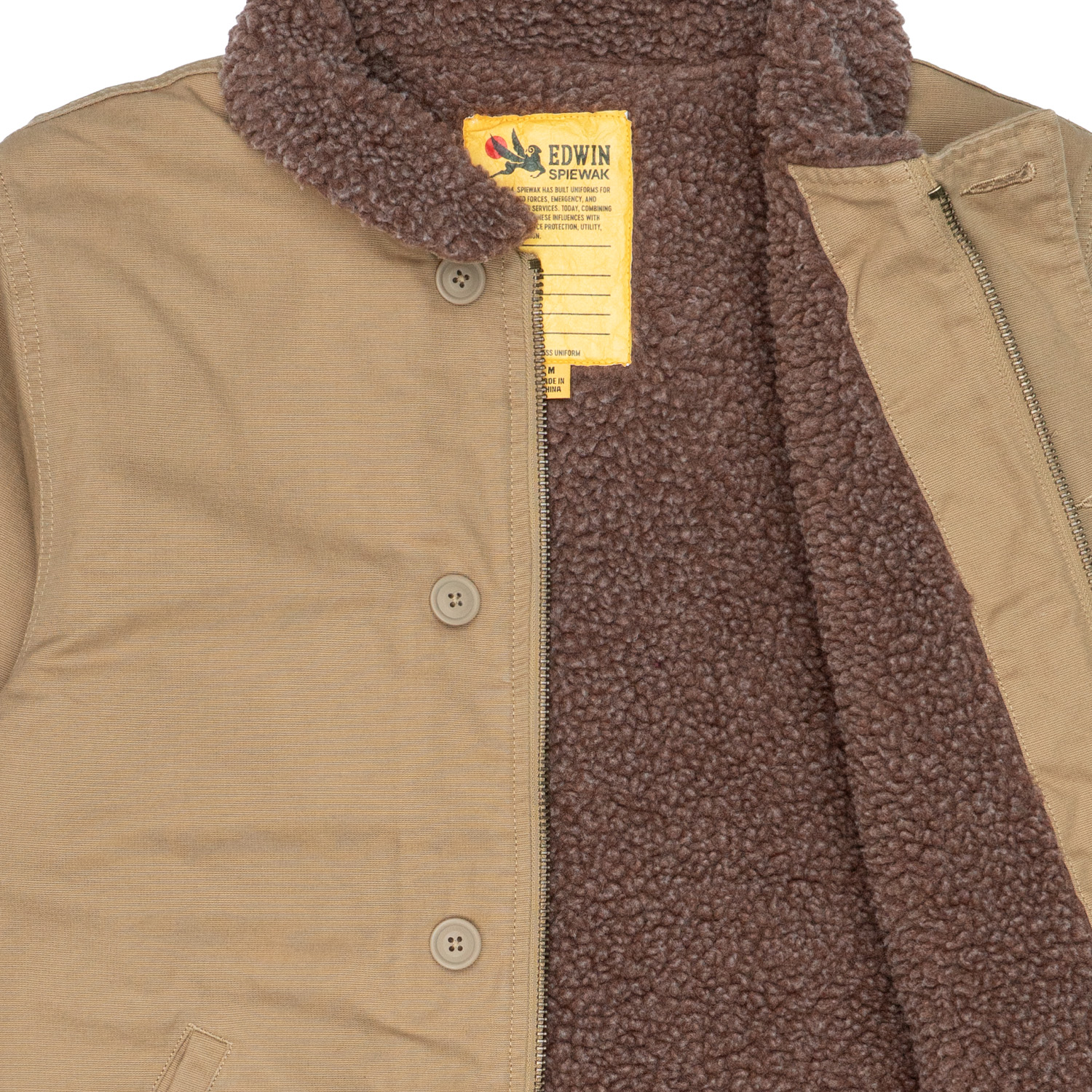 Jacket Uomo Edwin DECK KHAKI 