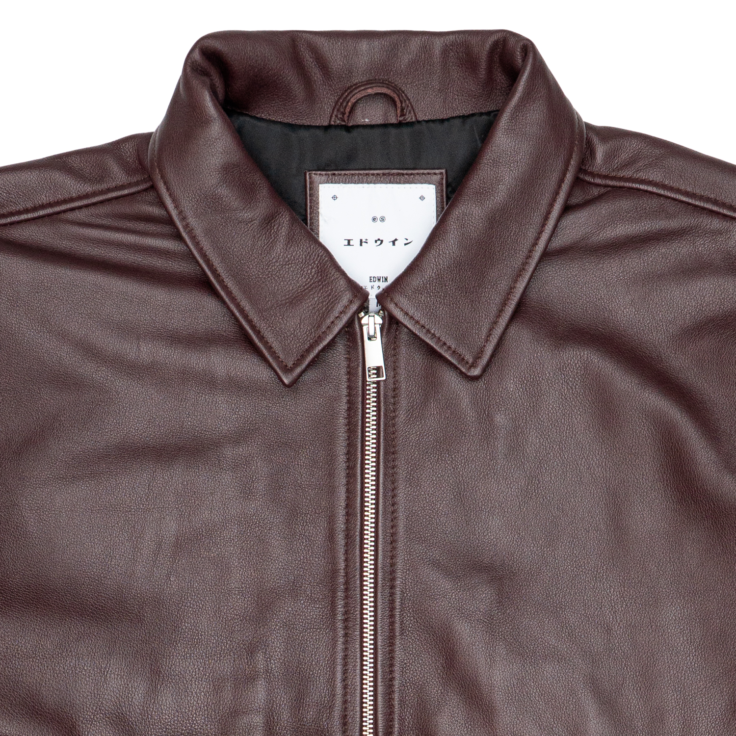Herren Lederjacke Edwin Dogma braun burgund