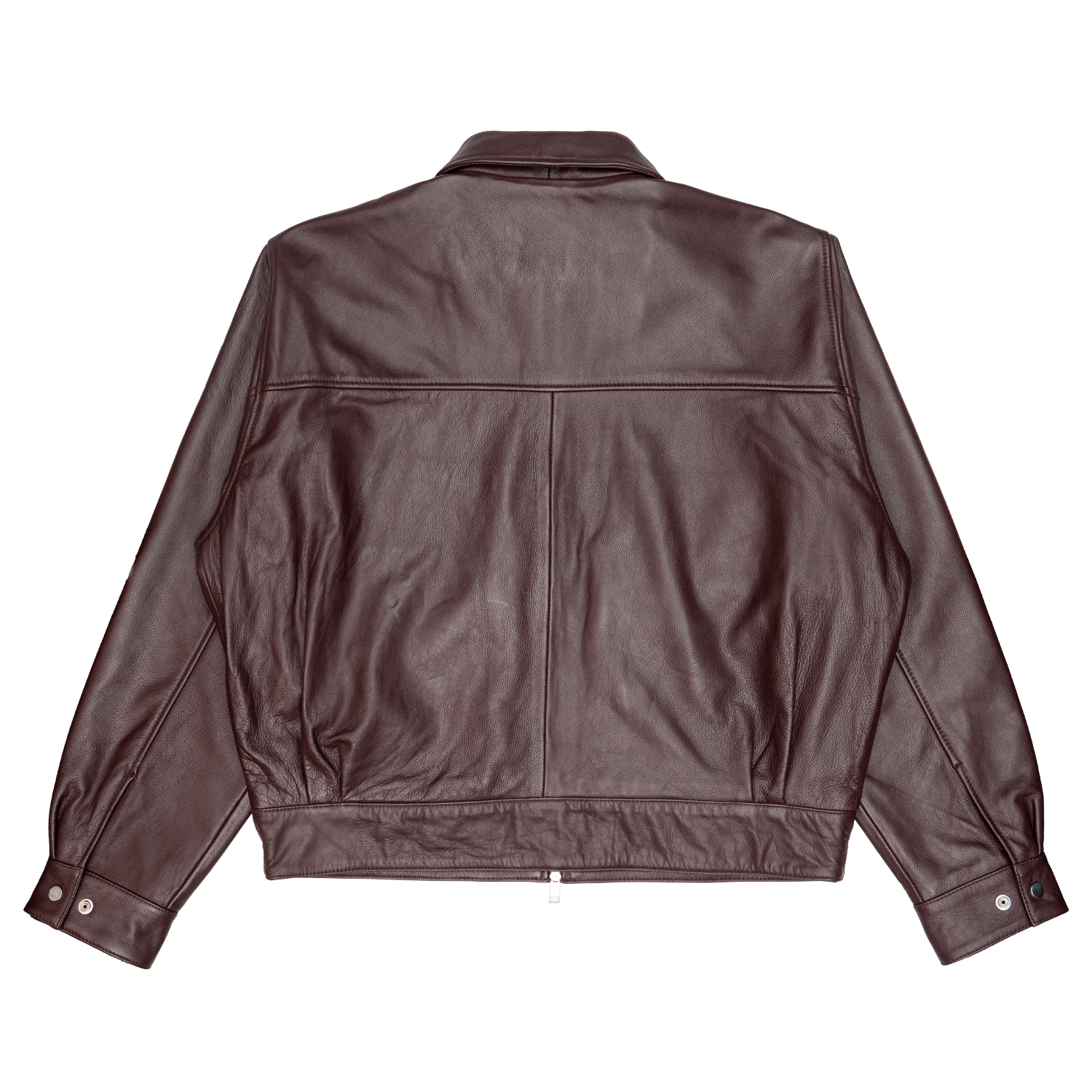 Herren Lederjacke Edwin Dogma braun burgund