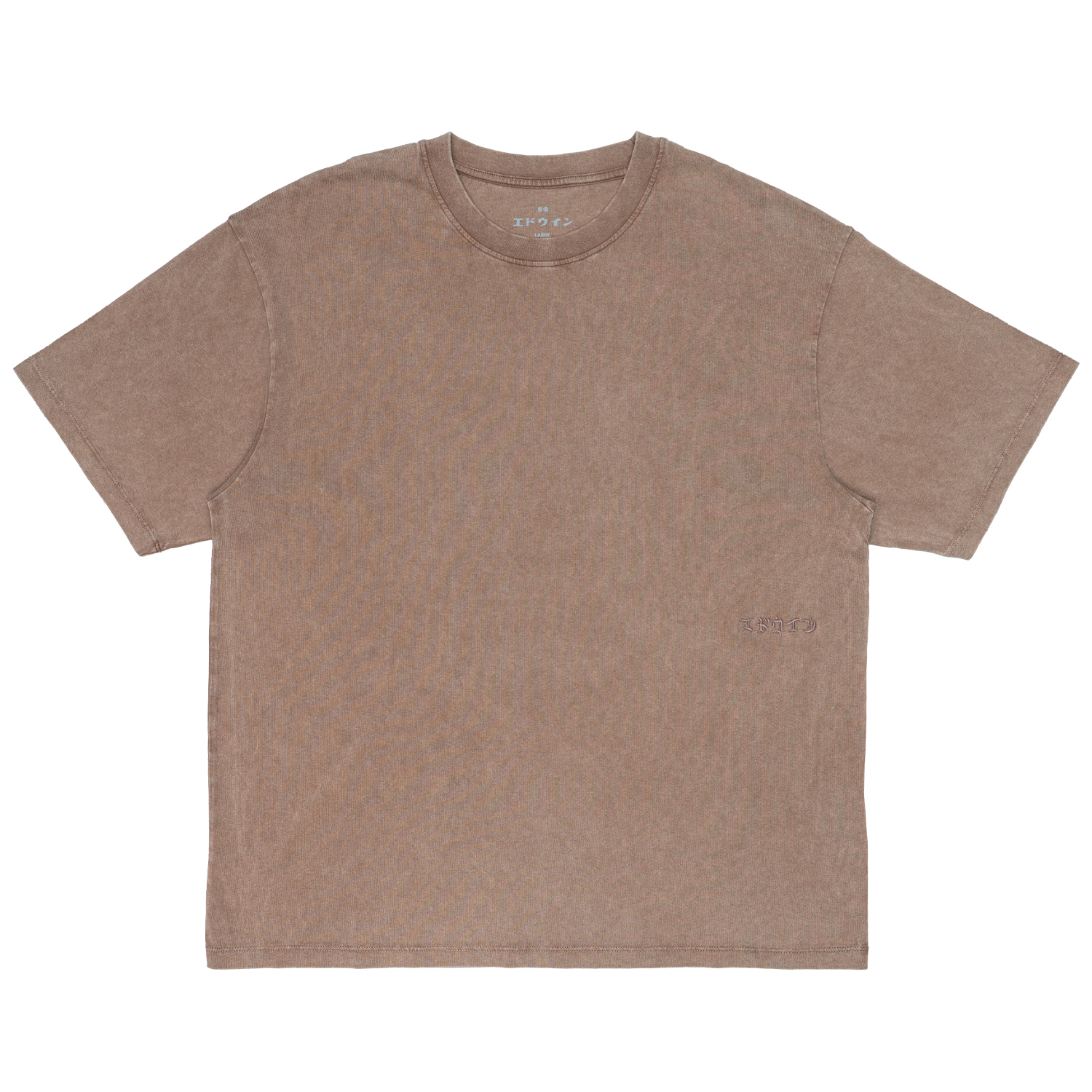T-shirt Man Edwin axiom Brown - marble fade out
