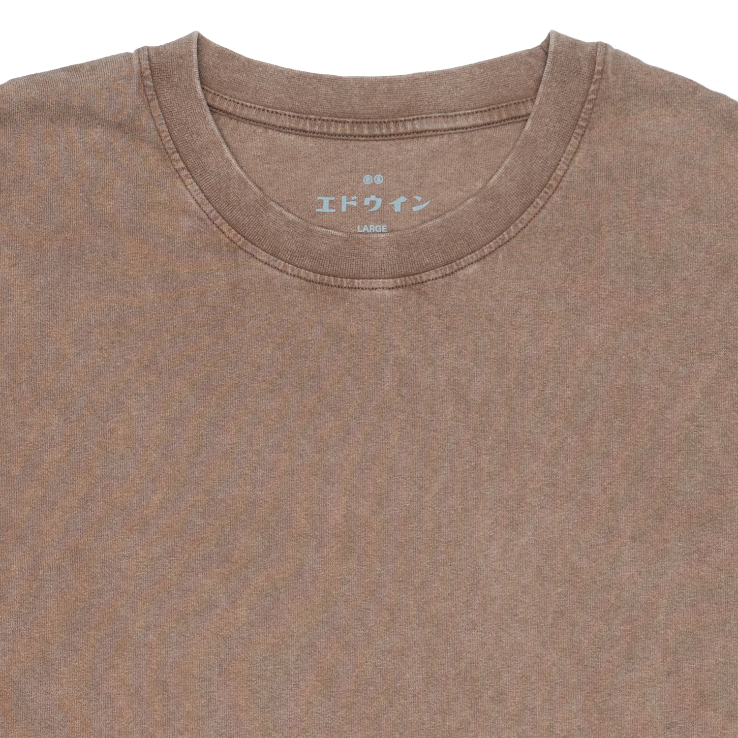 T-shirt Man Edwin axiom Brown - marble fade out
