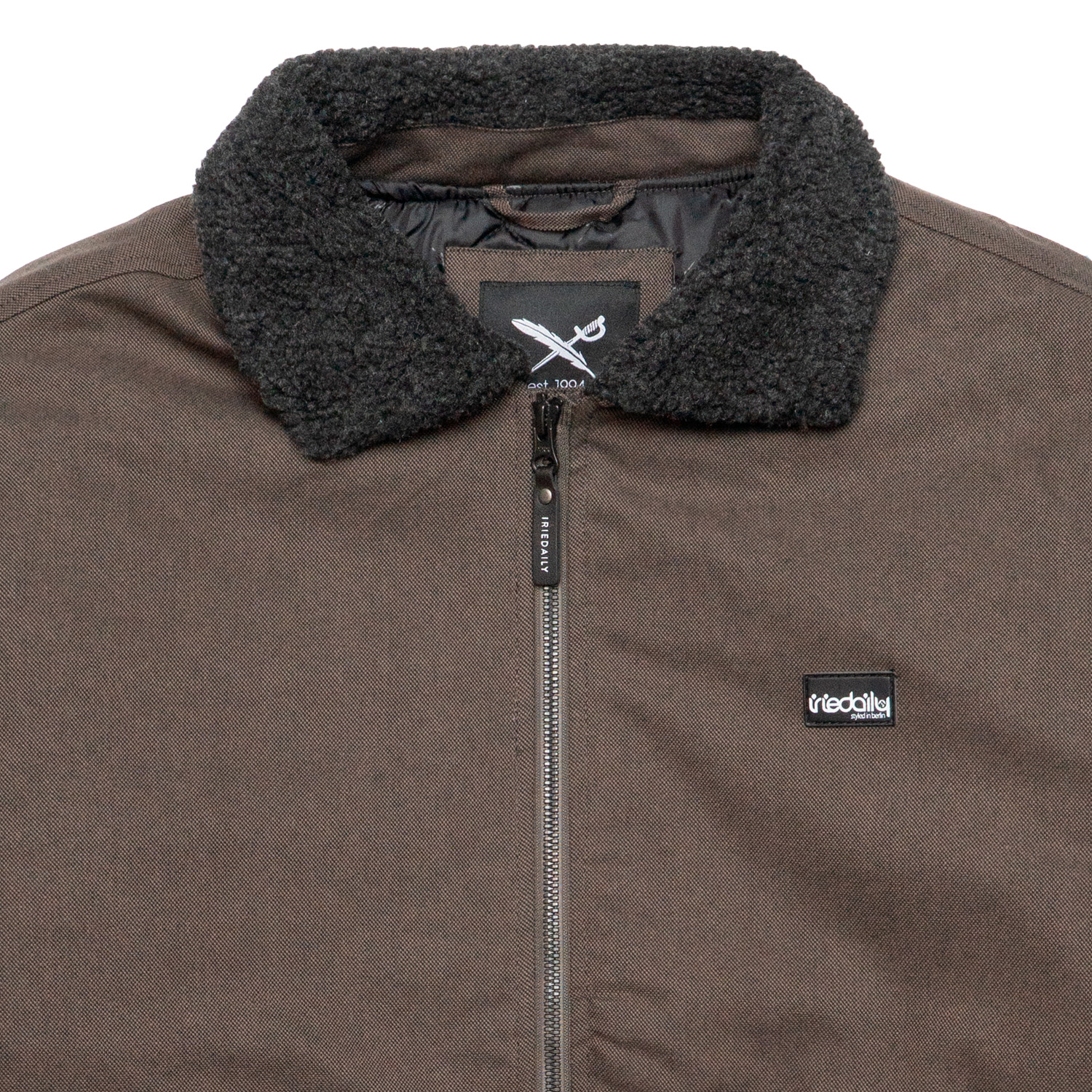 Jacket Uomo Iriedaily Get on Deck Black Olive 