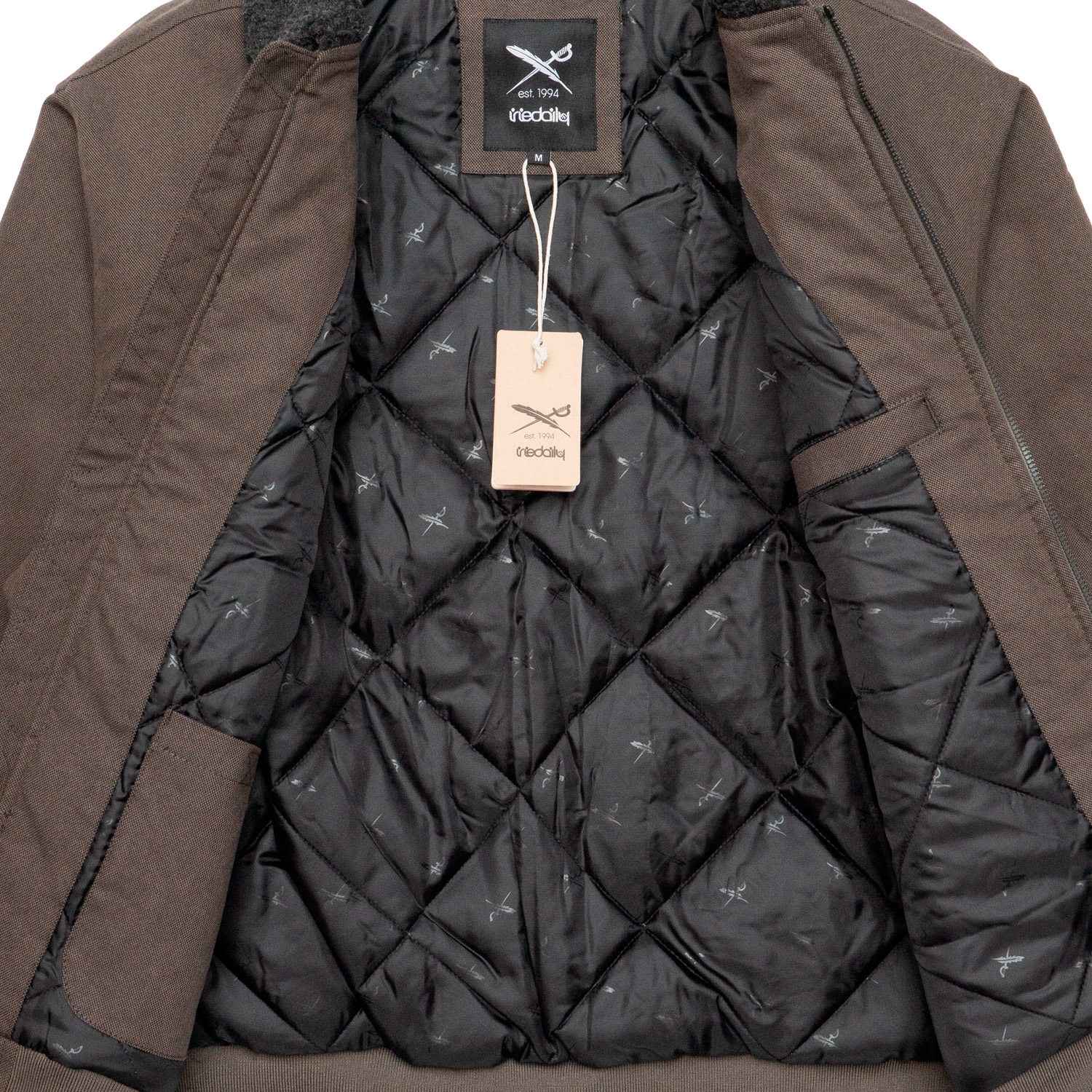 Jacket Uomo Iriedaily Get on Deck Black Olive 