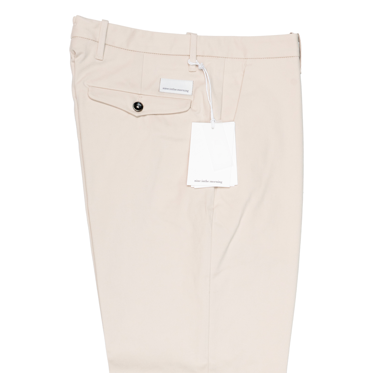 Slim Chino Hosen für Herren Nine In The Morning Jupiter Platte aus weiß