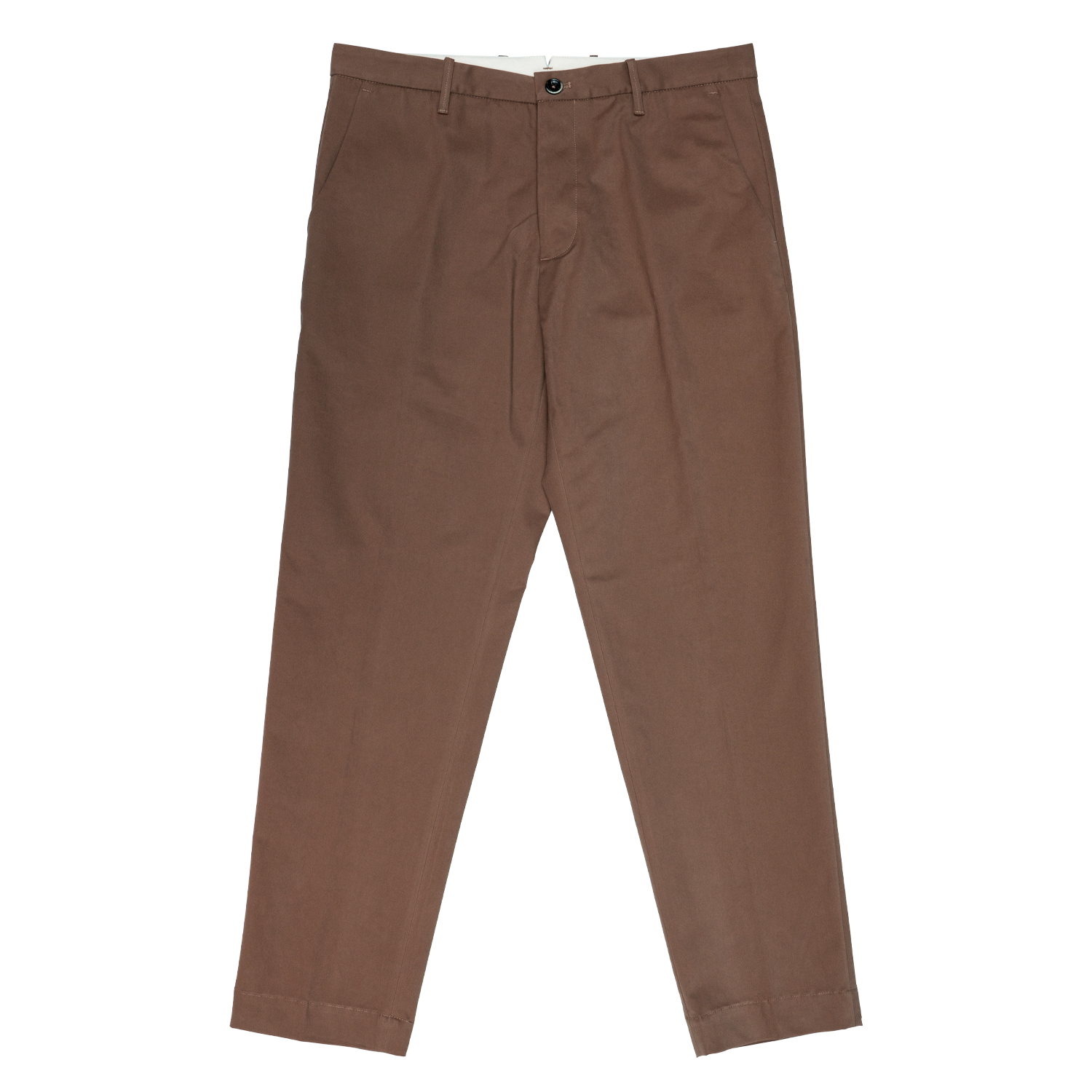 Petit Chino Pantalon pour hommes Nine In The Morning Camel jeune assiette