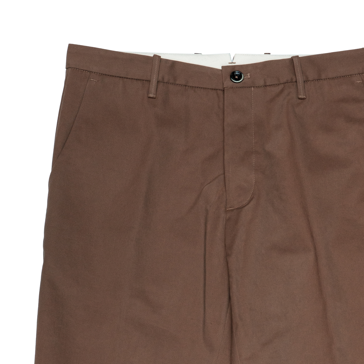 Petit Chino Pantalon pour hommes Nine In The Morning Camel jeune assiette