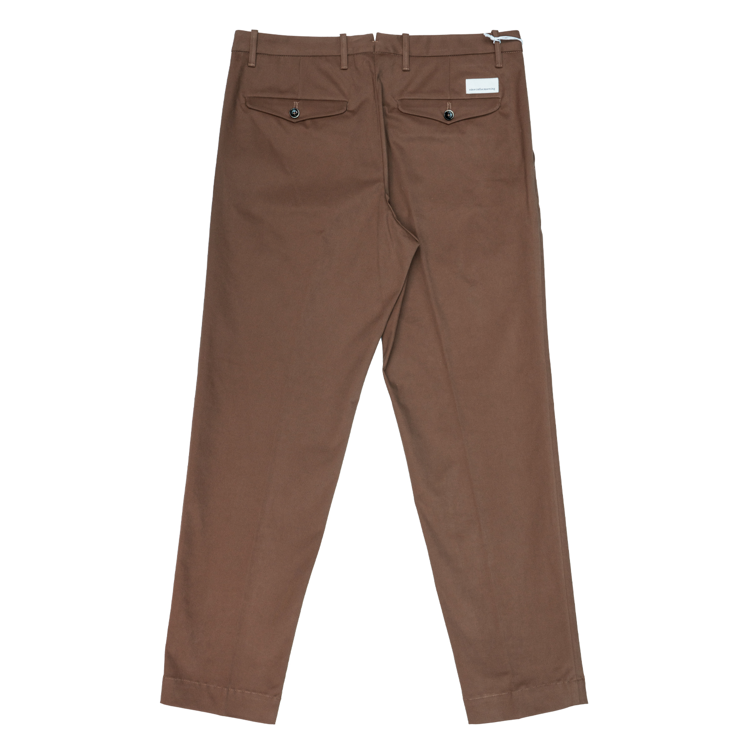 Petit Chino Pantalon pour hommes Nine In The Morning Camel jeune assiette
