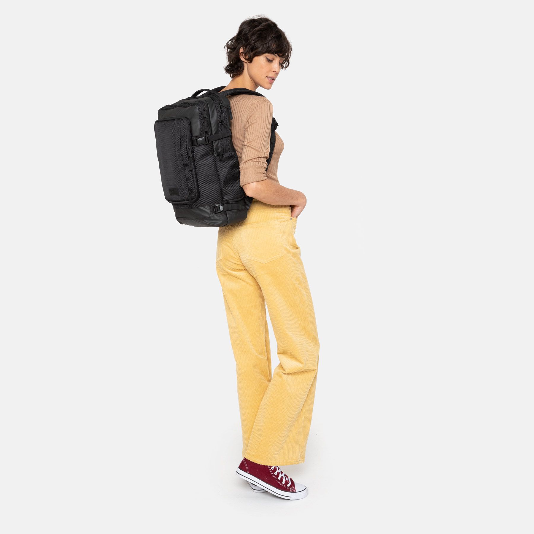 Zaino Adulto unisex Eastpak Tecum L Cnnct Coat Nero 
