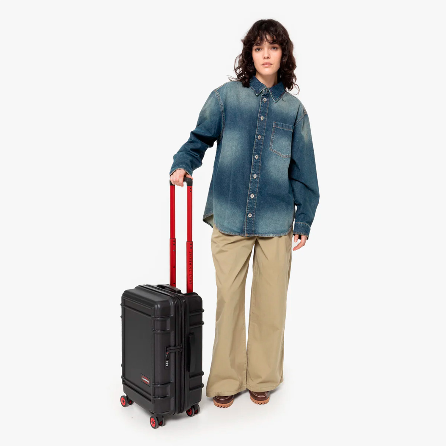 Valigia Adulto unisex Eastpak RESIST'R ZIP S Black 