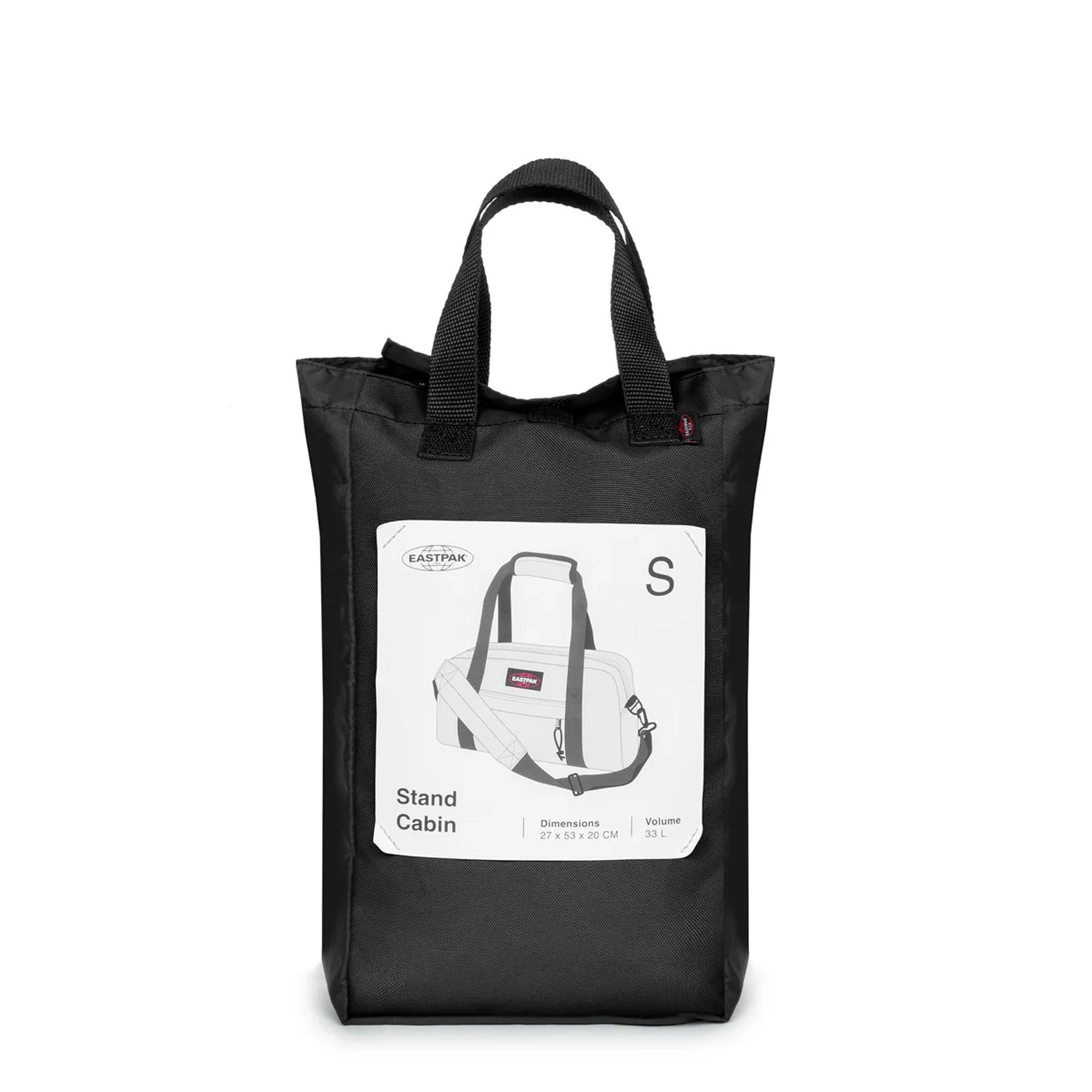 Bolsa de adultos de Unisex Eastpak stand de cabina Negro,