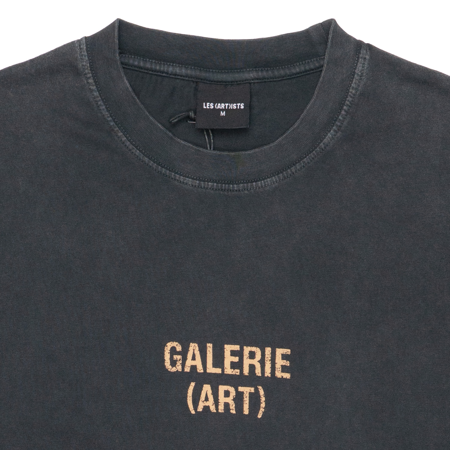 Camiseta Hombre Les (art)ists Paris Galerie Stone Wash Negro