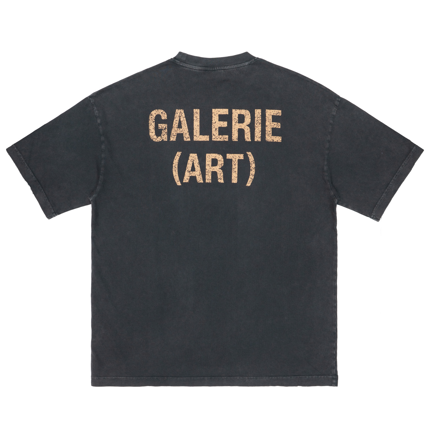 Camiseta Hombre Les (art)ists Paris Galerie Stone Wash Negro